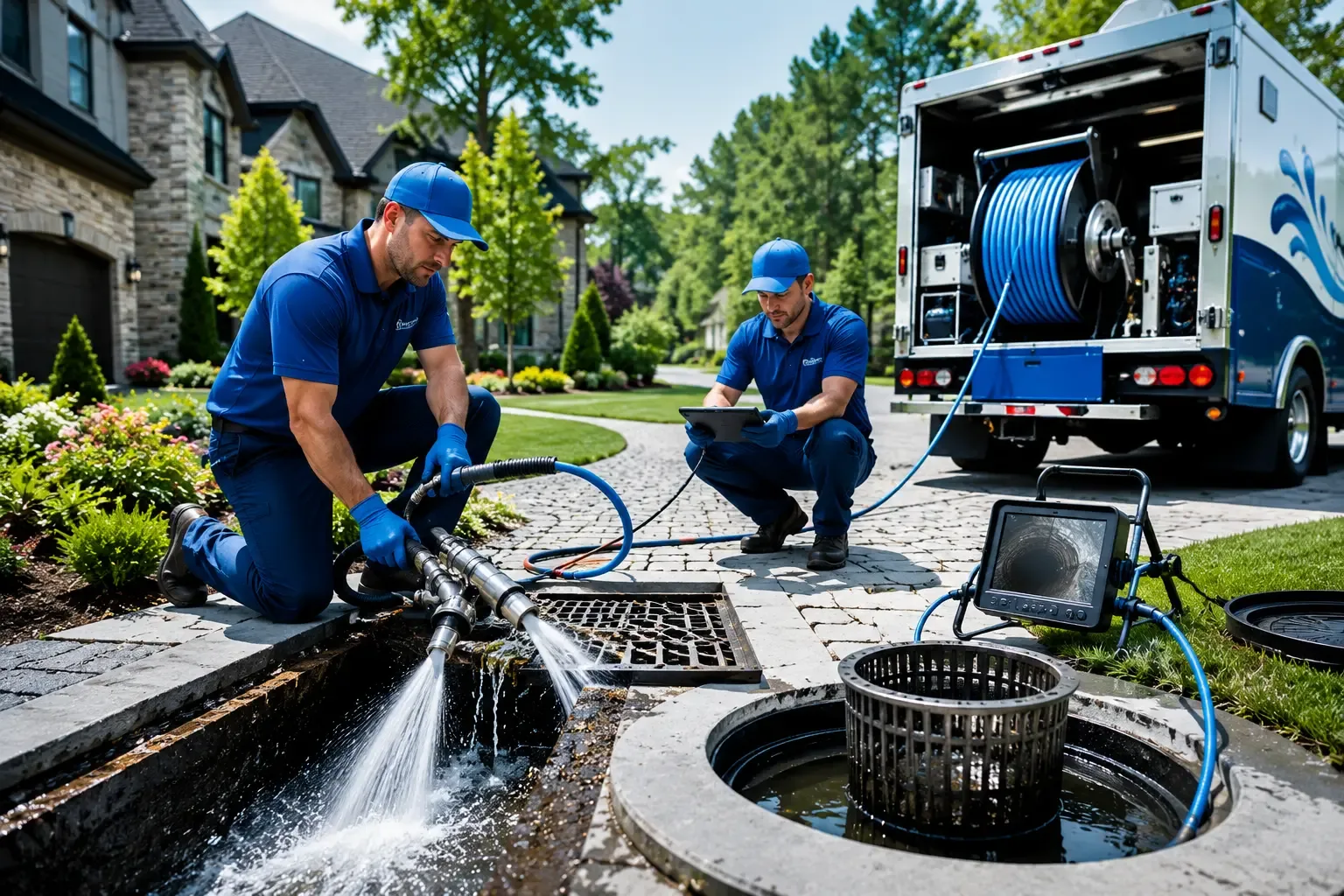 Local outdoor drain cleaning professionals in Strafford, VT